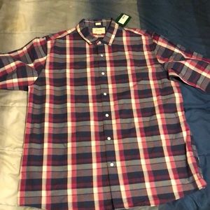 Bixby nomad plaid long sleep shirt